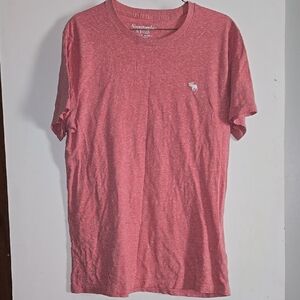 Abercrombie & Fitch Red Short Sleeve Tee